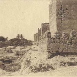 Taroudant. Faade Nord ouest. Vestiges des vieilles fortifications de la faade nord-ouest supposes du Xe sicle.