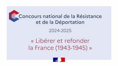 Logo du concours national de la Rsistance et de la dportation 2025