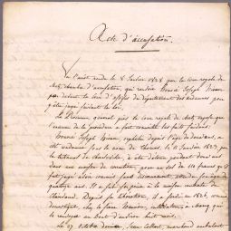 Extrait de l’acte d’accusation de janvier 1828 de la Cour d’Assises des Ardennes relatant les circonstances d’un vol à Challerange (Archives des Ardennes, 3U 5)