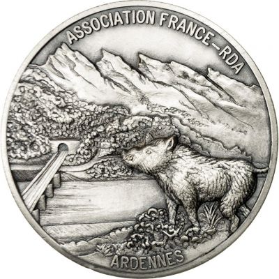Médaille de l'association France-RDA, comité des Ardennes
