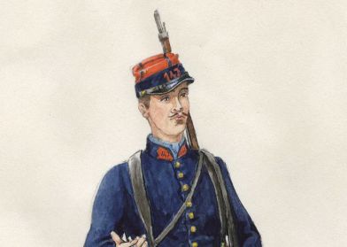Les uniformes du 147e régiment d'infanterie de Sedan