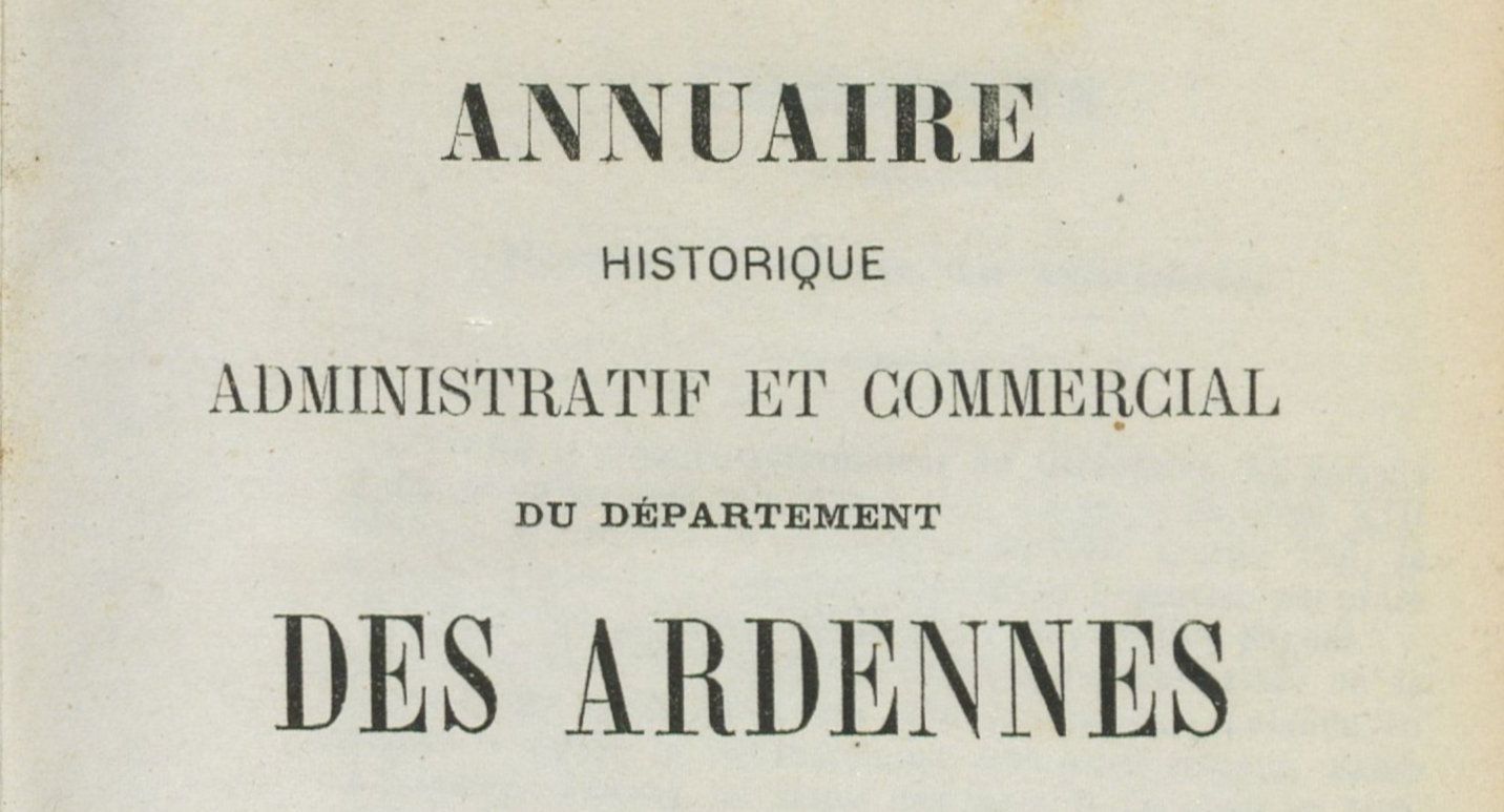 Les Annuaires administratifs