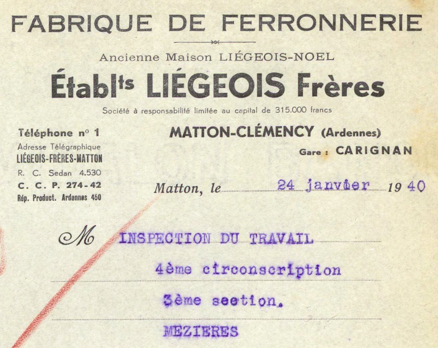 1939-1945 : personnel et entreprises ardennaises en temps de guerre