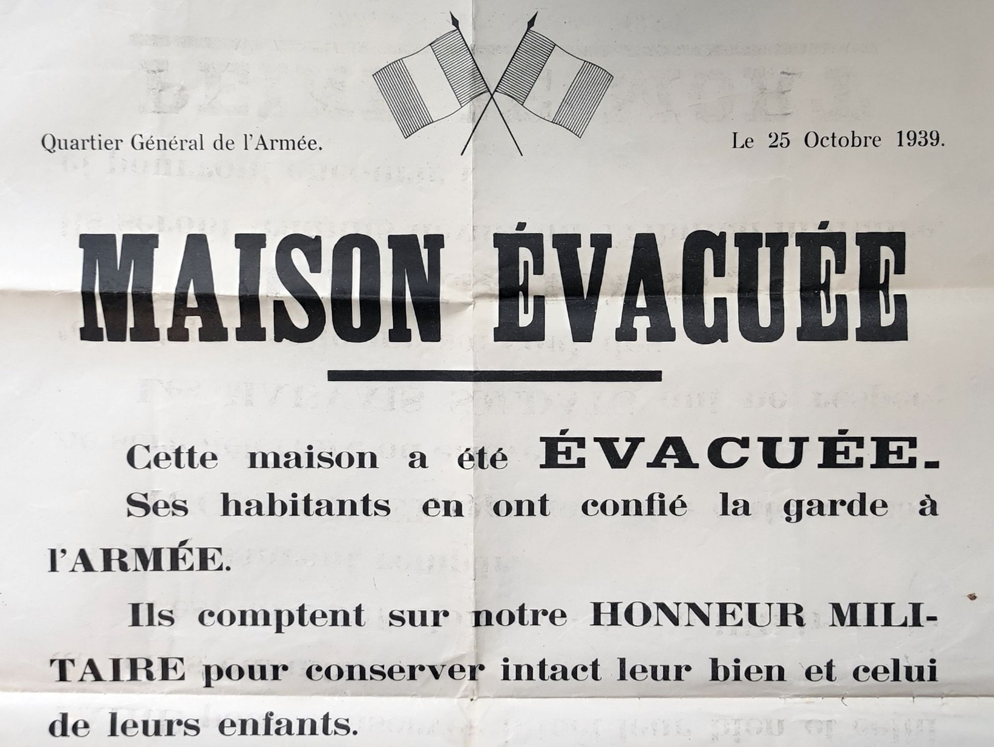 Restitution de documents d’archives 