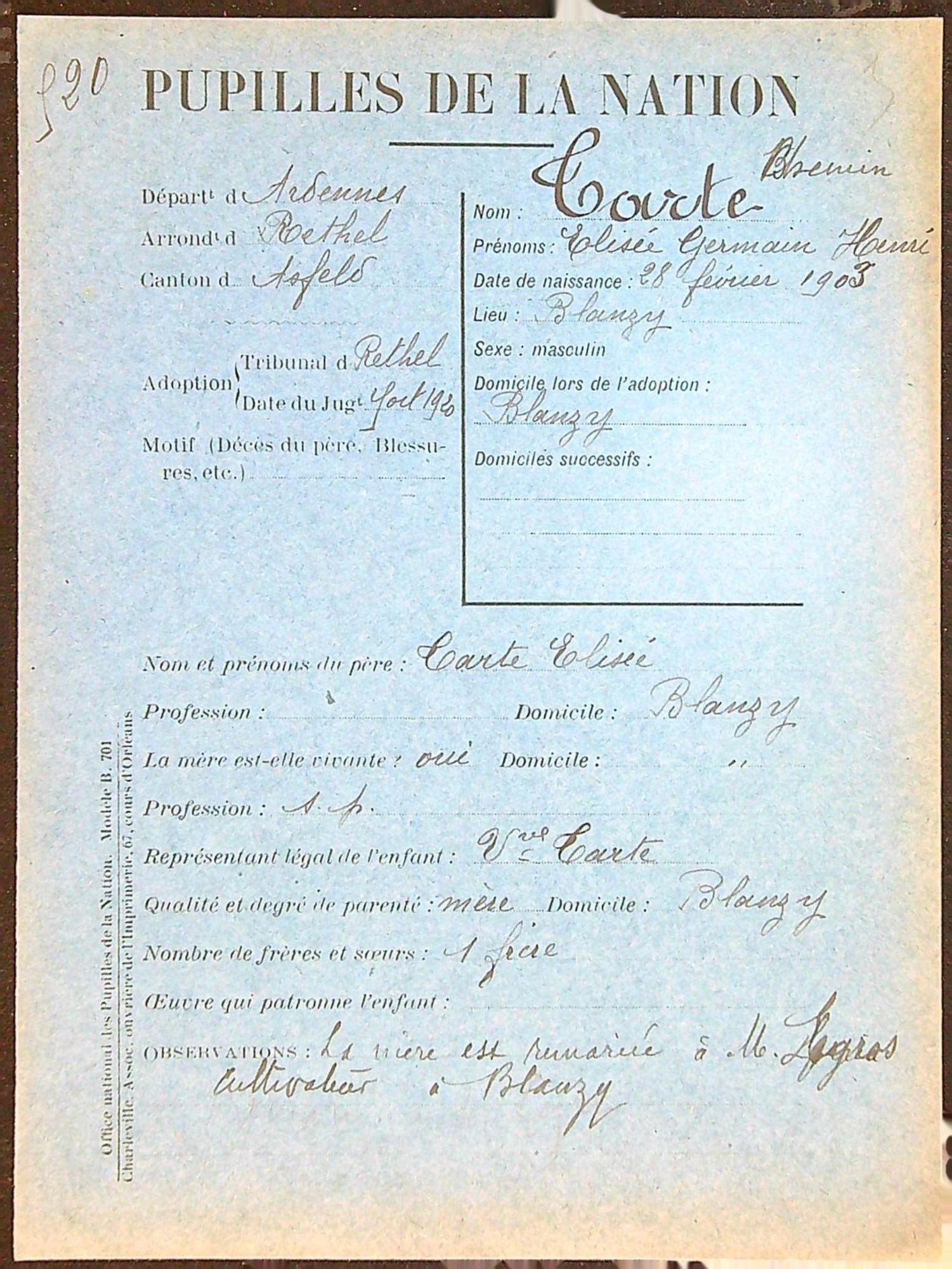 Pupilles de la Nation (1918-1930)