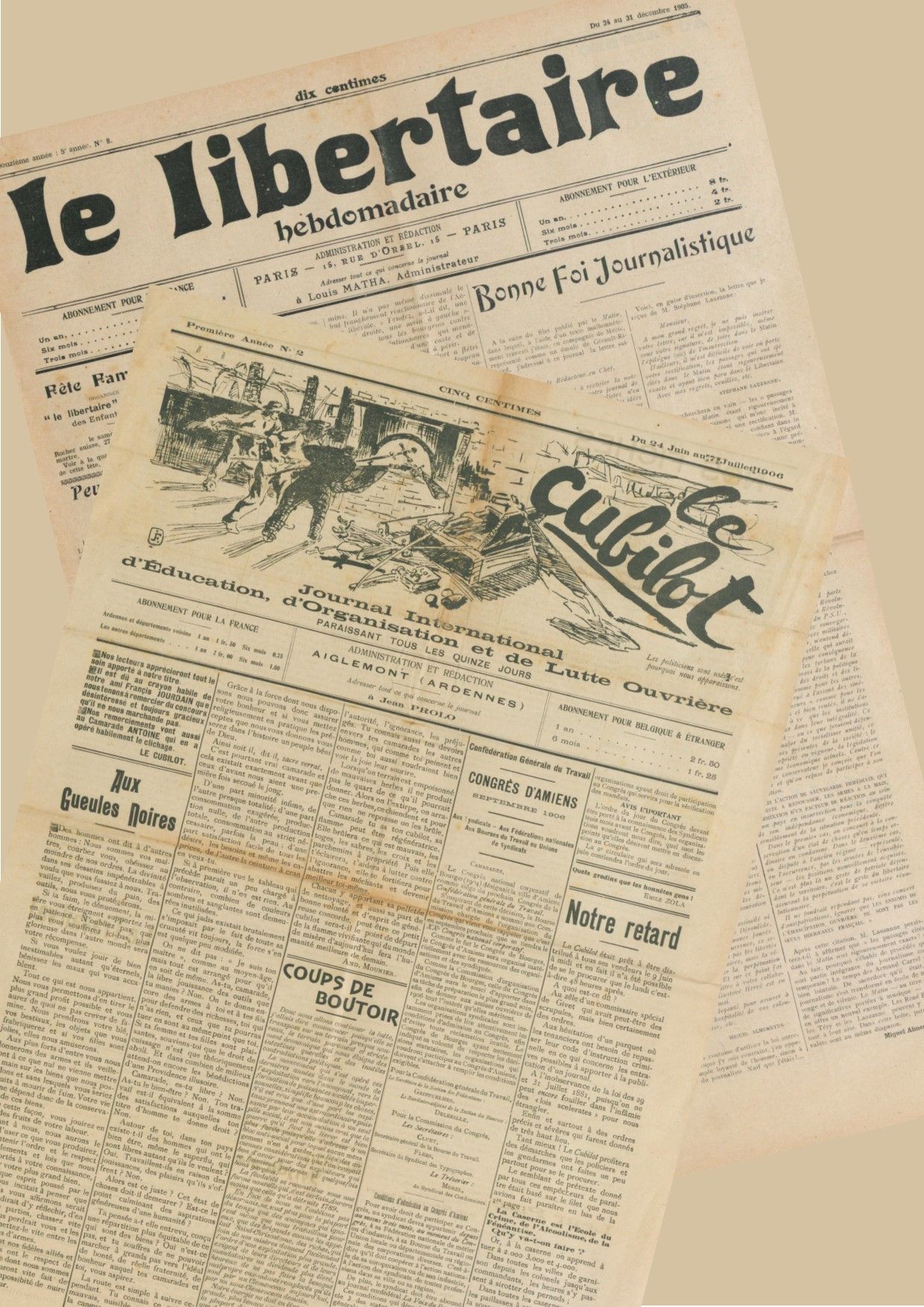 Les images en ligne enrichies de titres de journaux